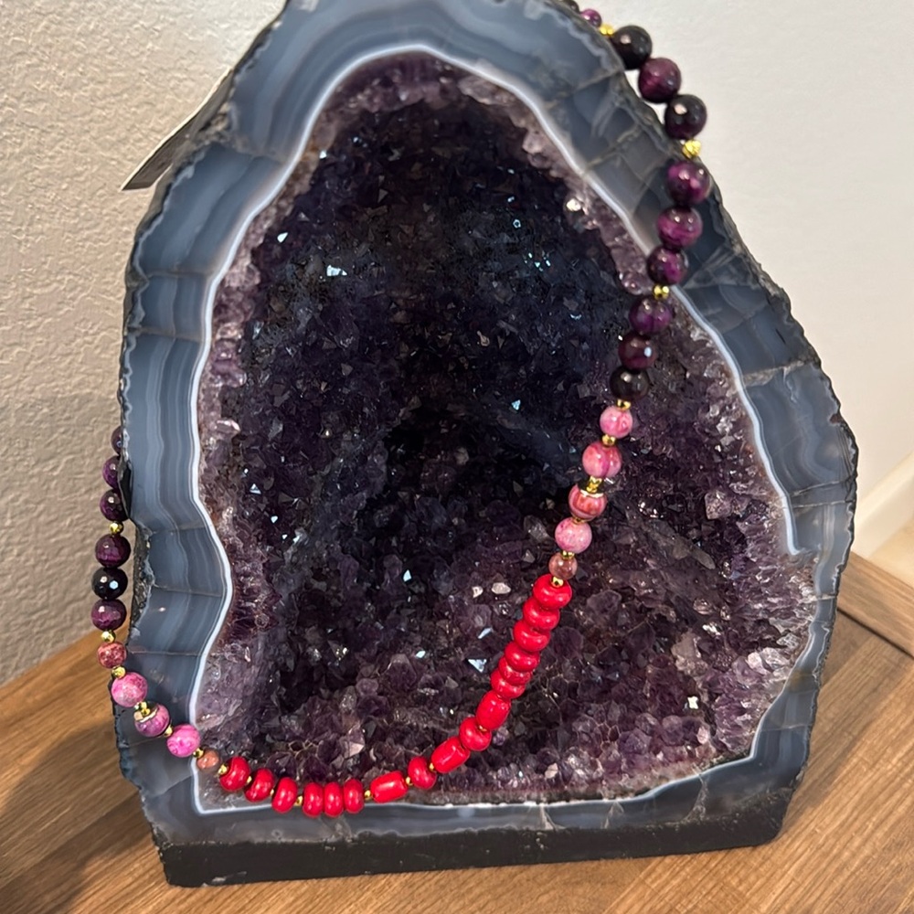 COPY - Real Stone Necklace By Barse